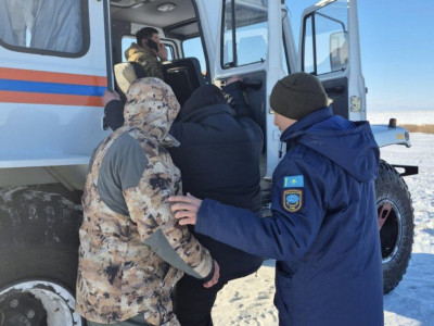 Ақмола облысында екі балықшы қарға батып қалған
