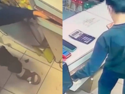 Оралдық жігіт дүкен кассасынан қомақты қаражат ұрлап кеткен