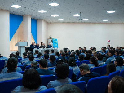 Ұлытау облысында Жалпыұлттық коалиция мүшелері шахтерлермен жаңа Конституция жобасын талқылады