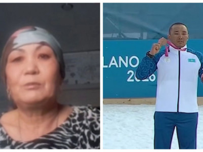 "Ұлымның медаль әкелетінін сездік": Ербол Хамитовтың анасы жанкүйерлерге алғыс білдірді