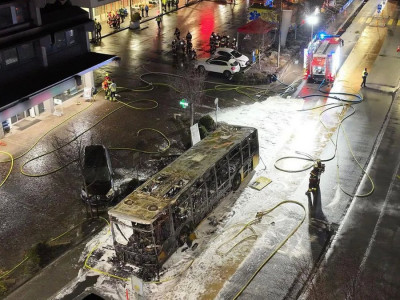 Швейцарияда автобуста болған өрт салдарынан алты адам қаза тапты