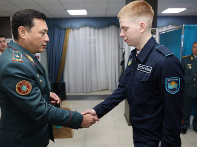 Туған күнінде алғаш рет дауыс берді: Ұлттық ұлан сарбазы үшін референдум күні ерекше өтті