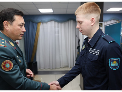 Туған күнінде алғаш рет дауыс берді: Ұлттық ұлан сарбазы үшін референдум күні ерекше өтті