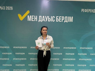 Қызылордалықтардың референдумға белсенді түрде қатысып жатқаны көңіл қуантады – бақылаушы