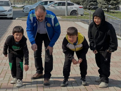Шымкенттегі референдум учаскелерінде ұлттық спорт ойындары ұйымдастырылды