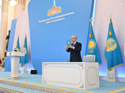 Халқымыз таңдаған жаңа Конституция Қазақстанның жаңа дәуіріне жол ашады – Президент