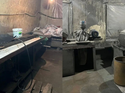 Ақмола облысының тұрғынынан құрамында алтыны бар 55 қап кен тәркіленді