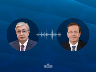 Мемлекет басшысы Израиль президентімен телефон арқылы сөйлесті