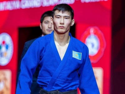 Дзюдошы Нұрқанат Серікбаев Грузиядағы Grand Slam турнирінің финалына шықты