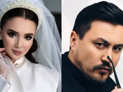 «Бақытты боламын деп шештім»: Олжас Абайдың бұрынғы жары қалыңдық образында көрінді