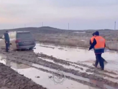 Қарағанды облысында балшыққа батып қалған 18 адам құтқарылды