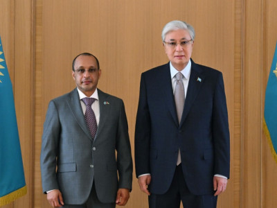 Президент БАӘ-нің Қазақстандағы елшісі Мұхаммед Саид Мұхаммед әл-Арикиді қабылдады