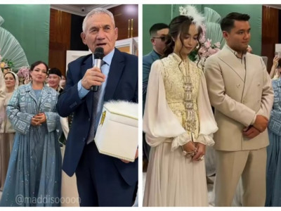 «Осыған разы болыңыздар»: Жанболат пен Жазира құдаларына қалың малға қанша бергені белгілі болды (ВИДЕО)