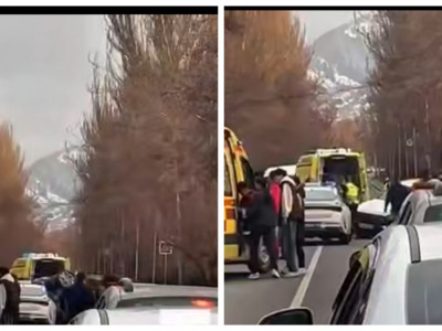 Алматы көшелерінің бірінде тағы жол апаты болды