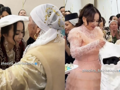 «Май құйып, аластадық»: Жазира Байырбекова келінін қалай қарсы алғанын көрсетті (ВИДЕО)