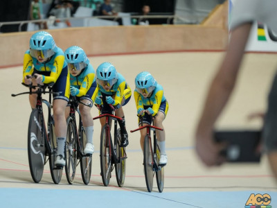 Велоспортшылар Азия чемпионатында алғашқы медалін жеңіп алды