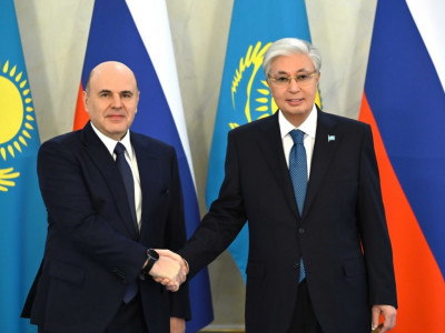 Мемлекет басшысы Ресей Премьер-министрі Михаил Мишустинді қабылдады