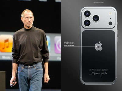 Стив Джобс киімінің бір бөлігі: Apple-дің 50 жылдығына орай ерекше iPhone шығады