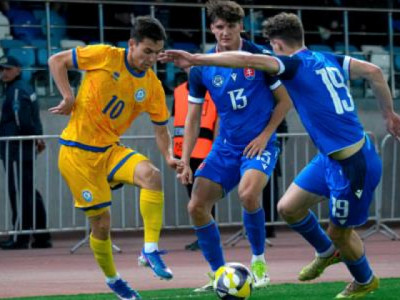 Футболдан Қазақстанның жастар құрамасы Словакиядан жеңіліп қалды
