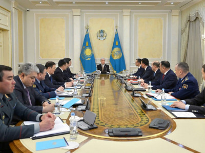 Президент Қауіпсіздік Кеңесінің отырысын өткізді