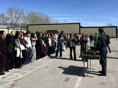 Ұлттық ұлан студенттер үшін Ашық есік күнін өткізді