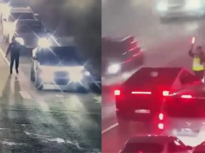 Астанада куәлігі жоқ мектеп оқушысы Tesla-мен полициядан қашпақ болды (ВИДЕО)