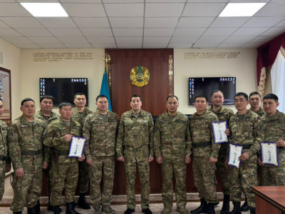 Ұлттық ұланда батальон командирлеріне арналған оқу-әдістемелік жиын өтті