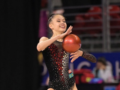 Гимнаст Ақмарал Ерекешева Франциядағы Гран-при турнирінде қола медаль жеңіп алды