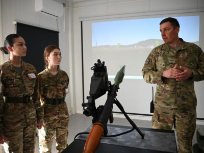 Астанадағы 68665 әскери бөлімде студенттерге арналған Ашық есік күні өтті