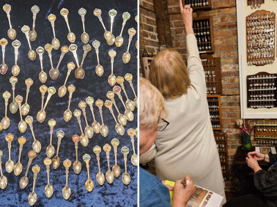 "Қасыққұмар": АҚШ тұрғына 30 мыңнан астам сирек кездесетін қасық жинап рекорд орнатты