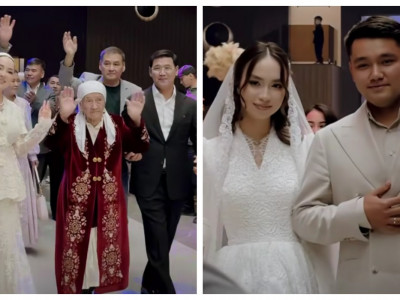 «Туыс-туған, дос-жаран жиналды»: Жазира мен Жанболат ұлдарына екінші той жасады (ВИДЕО)