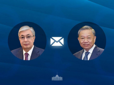 Мемлекет басшысы Вьетнам президентіне құттықтау жеделхатын жолдады