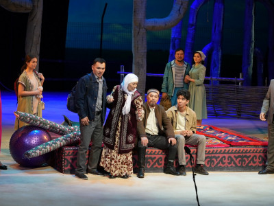 «Қаллеки» театры Түркістанға гастрольдік сапармен бармақ