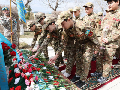 Ұлттық ұлан «Қазбат» жауынгерлерін еске алды