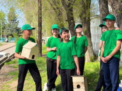 Алматылық оқушылар «Бір түп ағаш – болашақтың кепілі» экоакциясына қатысты