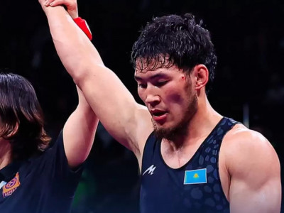 Балуан Алматбек Аманбек Азия чемпионатының жеңімпазы атанды