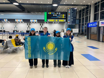 Қазақстандық оқушы қыздар Еуропадағы математикалық олимпиадаға қатысады