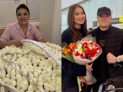 "501 розаны Тұрсынбек берді": Мөлдір Мұқан ел күтпеген құпиясын ашты (ВИДЕО)