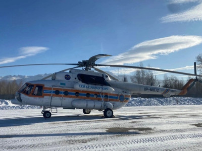 Екі сәби ТЖМ-нің авиациясымен Қостанайға шұғыл жеткізілді