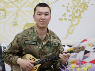 Ұлттық ұланда 11 музыкалық аспапты меңгерген сарбаз қызмет етеді