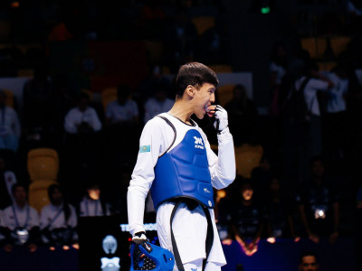 Таеквондошы Ислам Медетбай әлем чемпионатының қола жүлдегері атанды