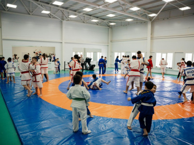 Ауыл спортына серпін: Дариянда көпфункционалды спорт кешені қолданысқа берілді