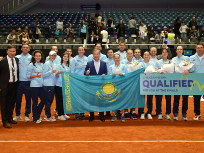 Теннистен Қазақстан әйелдер құрамасы әлемдік рейтингте 7-орынға көтерілді