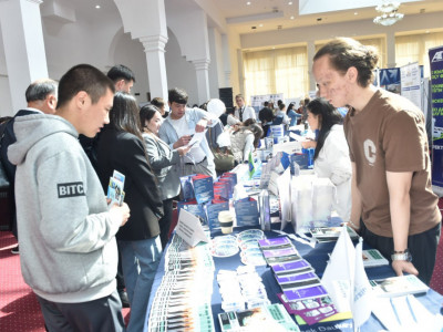 ҚазҰУ-да «Study in Kazakhstan» республикалық білім беру көрмесі өтіп жатыр
