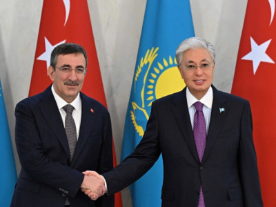 Мемлекет басшысы Түркияның вице-президентімен кездесті