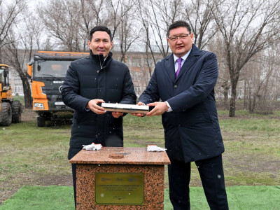 Семейде жаңа спорт кешенінің іргетасы қаланды