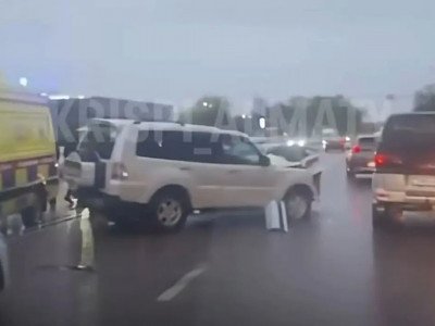 Алматы облысында 5 автокөлік соқтығысты