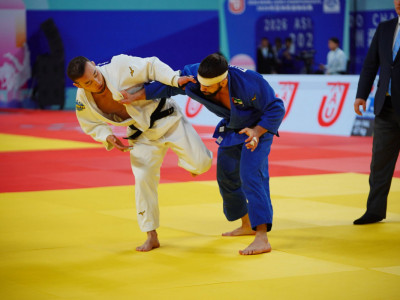Дзюдошы Абылайхан Жұбаназар Азия чемпионатында қола медаль үшін күреседі