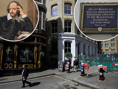 Шекспир Лондонда нақты қай үйде тұрғаны анықталды
