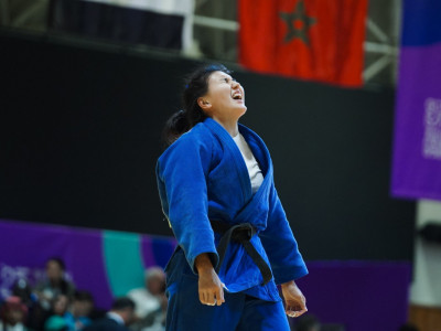 Дзюдошы Аруна Жангельдина Қытайдағы Азия чемпионатында қола медальға ие болды